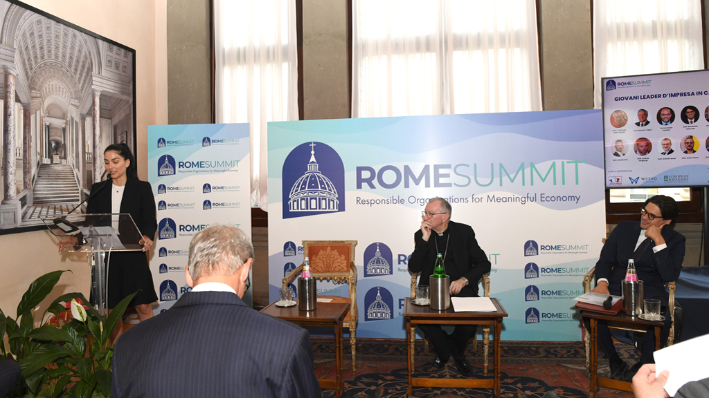 Angelica Donati al Rome Summit: per una crescita economica sostenibile e stabile necessaria pianificazione nazionale  a lungo termine con regole chiare
